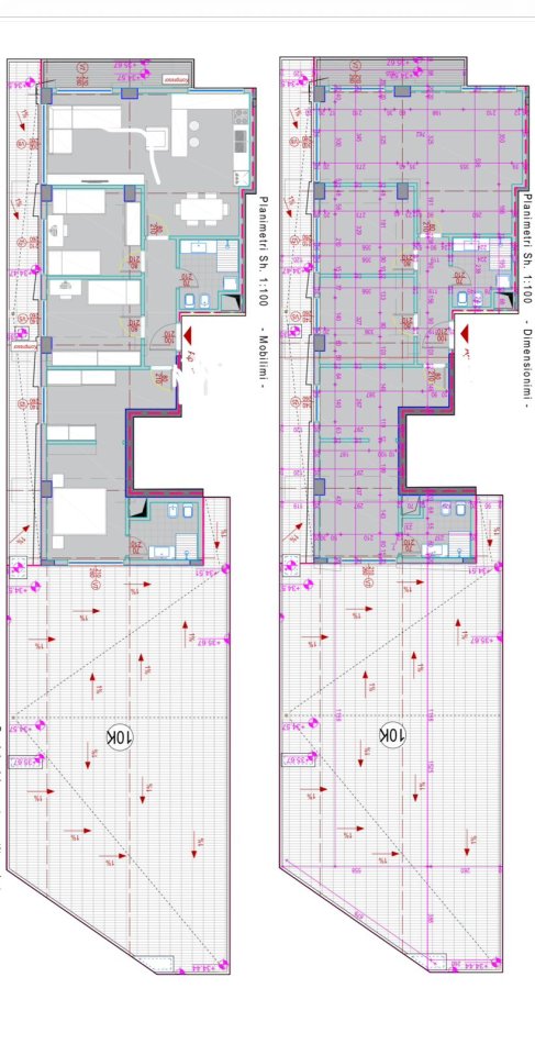 Tirane, shitet apartament 3+1+Ballkon , 137 m² 322.000 € (Komuna e Parisit, pallat i ri ne faze ndertimi)