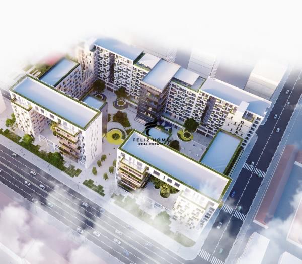 Tirane, shitet apartament 1+1+Ballkon Kati 6, 71 m² 181.000 € (KOMPLEKSI SQUARE 21)