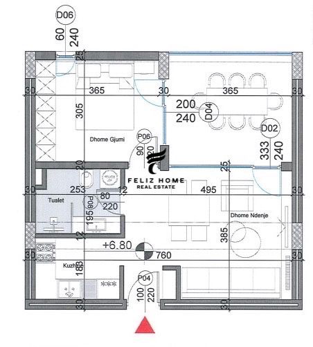 Durres, shitet apartament 1+1 Kati 2, 99 m² 130.000 € (DURRES)