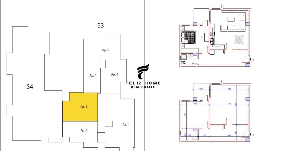 Tirane, shitet apartament 1+1+Ballkon Kati 6, 85 m² 137.000 € (SELITE)