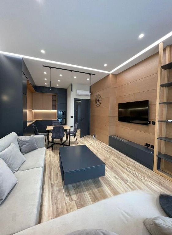 Tirane, jepet me qera apartament 1+1+Ballkon Kati 7, 75 m² 1.000 € (Rruga e Kavajes)