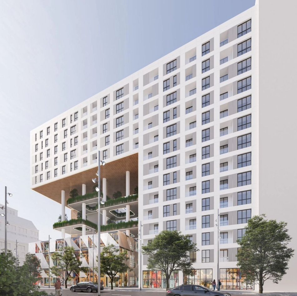 Tirane, shitet apartament 1+1+Ballkon Kati 3, 74 m² (San Paolo Boulevard)