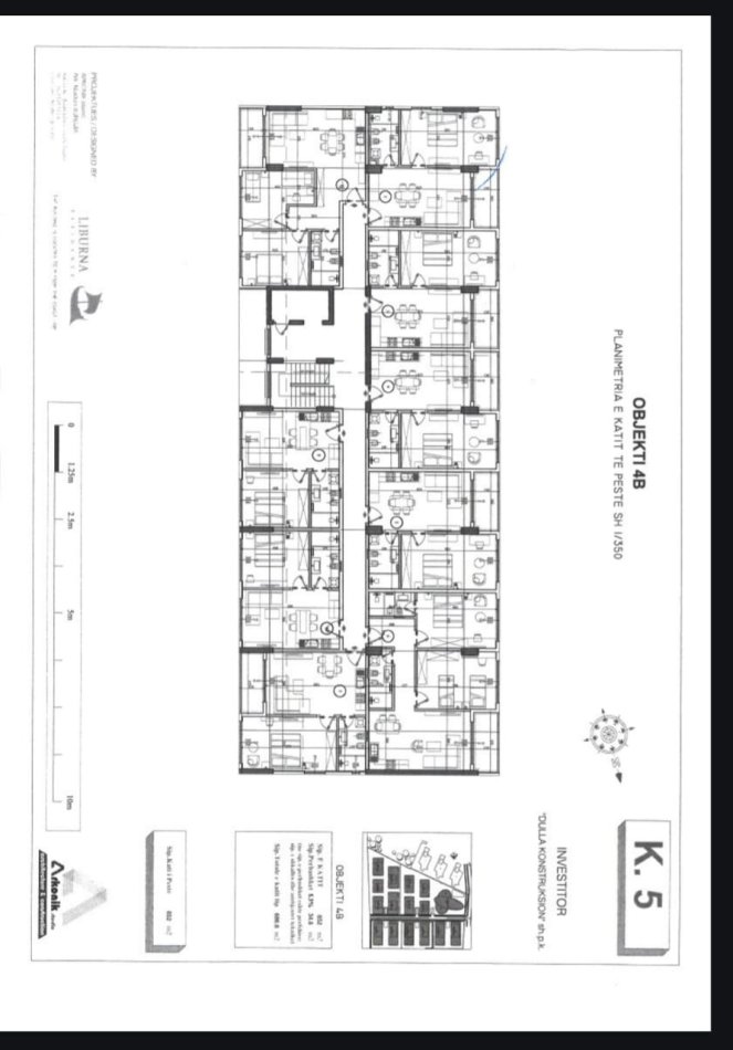 Mali Robit, shitet apartament Kati 5, 111 m² (Liburna,Mali i Robit)