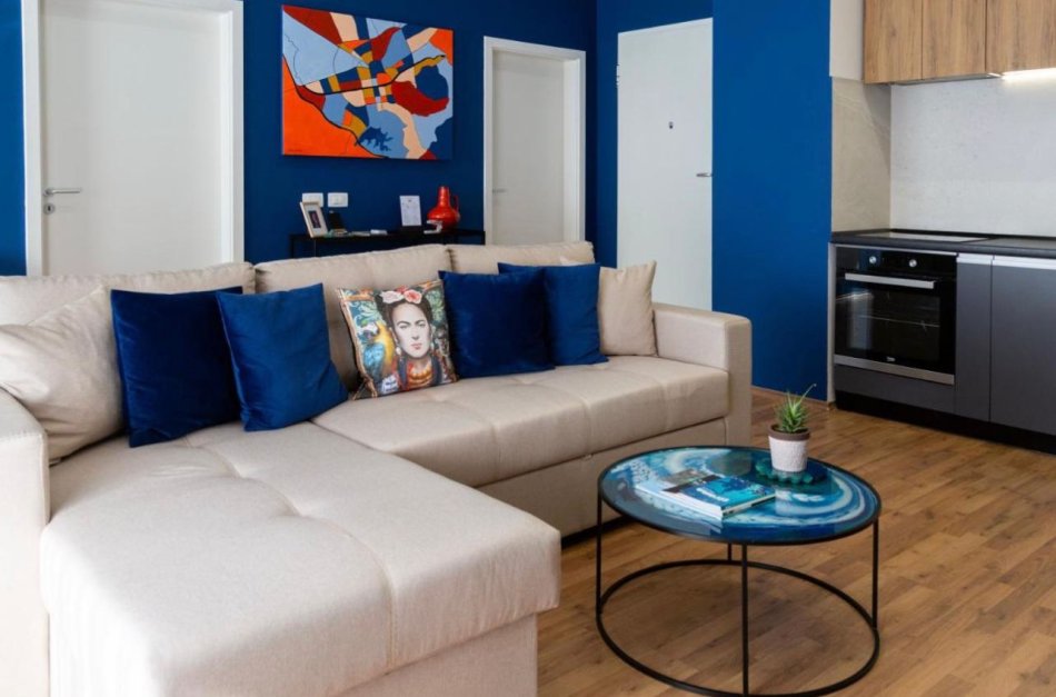Tirane, jap me qera apartament 1+1+Ballkon Kati 5, 60 m² 500 € (rruga pasho hysa)