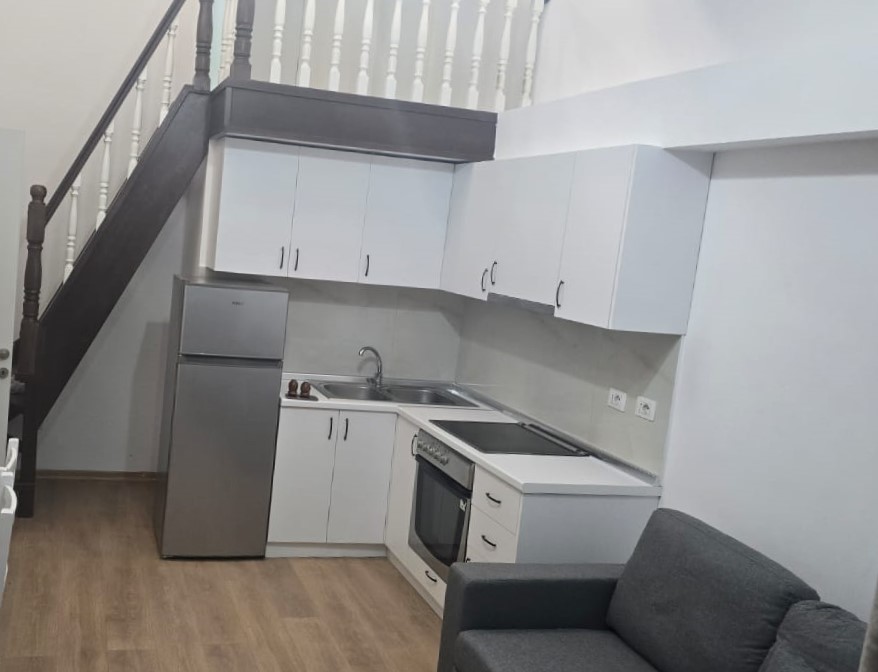 Tirane, jap me qera apartament duplex 1+1+Ballkon Kati 9, 59 m² 500 € (bedri karapici)
