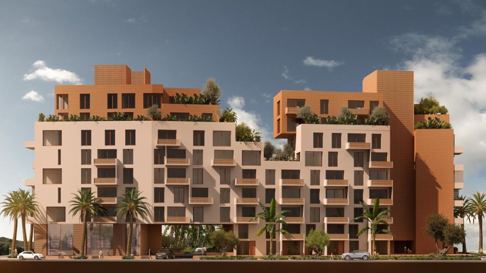 Golem, shitet apartament 1+1 Kati 1, 85 m² 