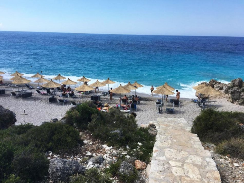 Dhermi - Palase, shitet apartament 1+1+Ballkon Kati 2, 60 m² (WHITE ROCKS RESIDENCE, DRIMADHES)