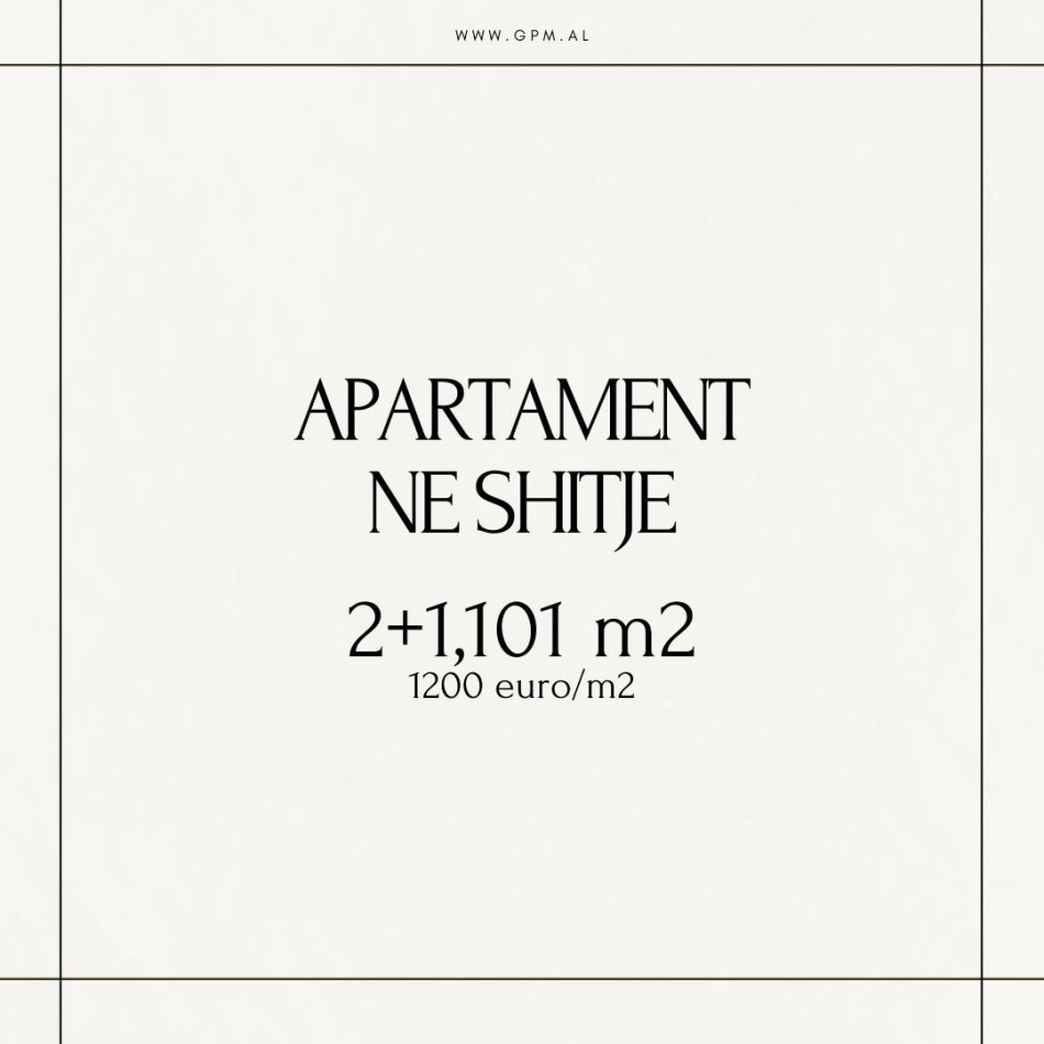 Tirane, shitet apartament 2+1 , 101 m² (Tirane)