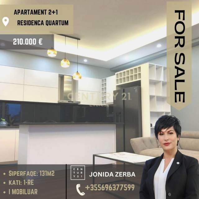 Tirane, shitet apartament 2+1+BLK Kati 1, 131 m² 210.000 Euro (Ish Hipoteka)