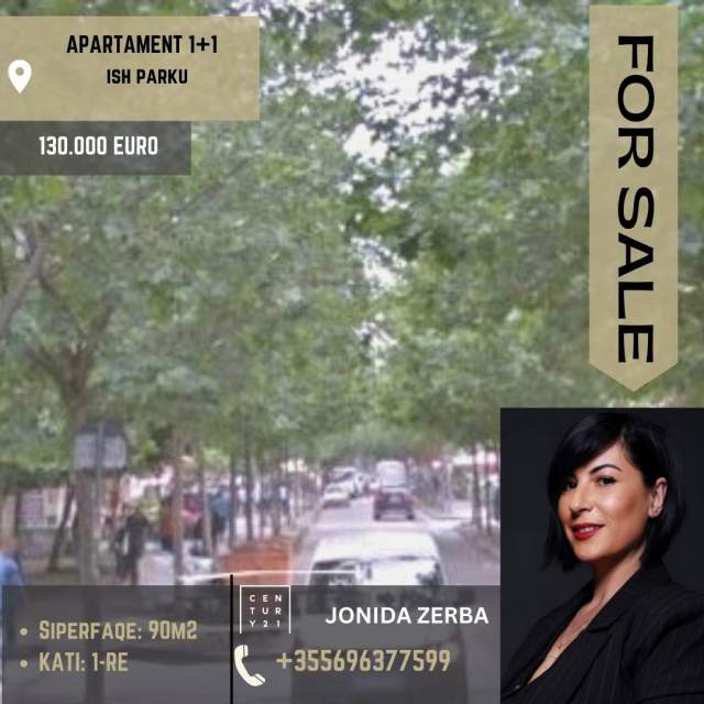 Tirane, shitet apartament 1+1+BLK Kati 1, 90 m² 130.000 Euro (Ish Parku)