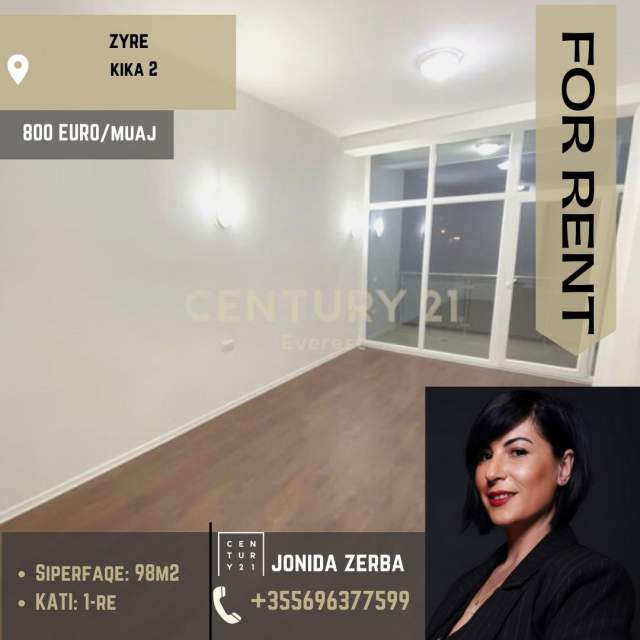 Tirane, jepet me qera zyre Kati 1, 98 m² 800 Euro (Kika 2)