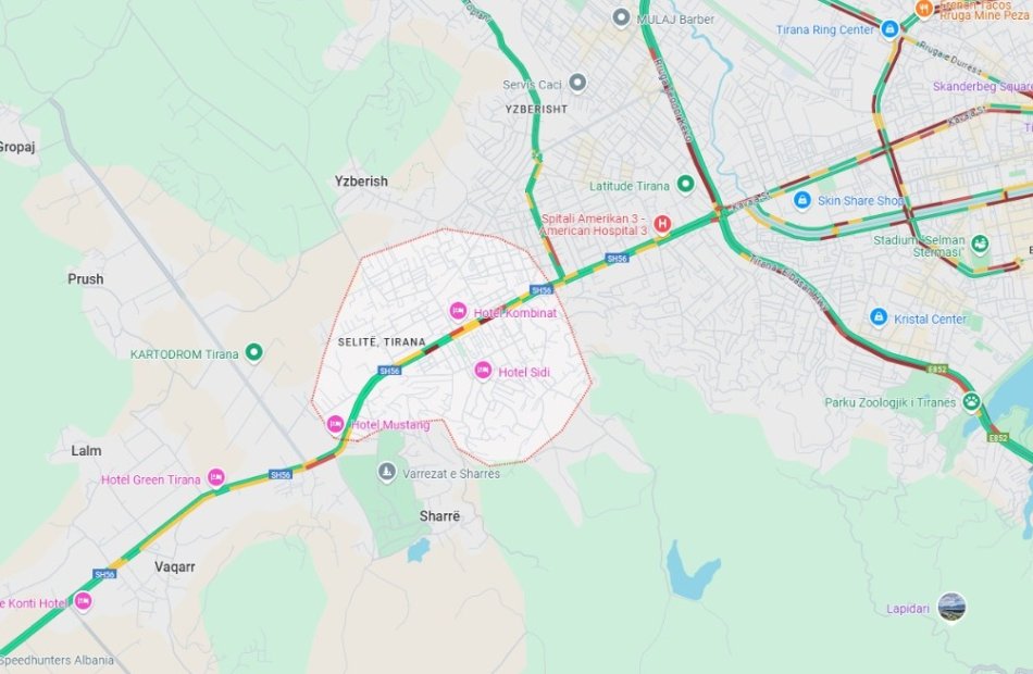 Tirane, shitet ambjent biznesi Kati 0, 67 m² 154.100 € (Kombinat)