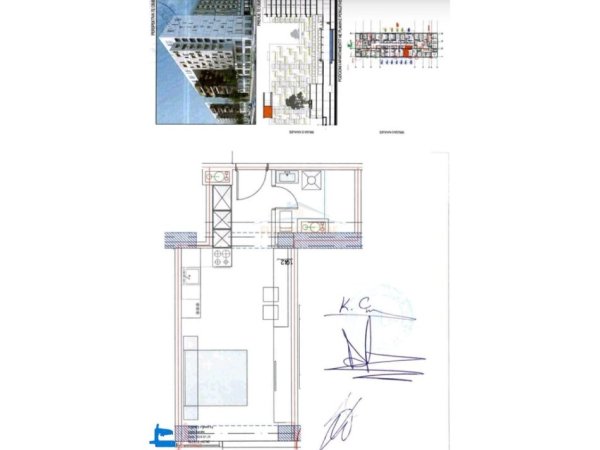 Tirane, shitet garsonier Kati 11, 42 m² 125.000 € (Rruga e Kavajes)