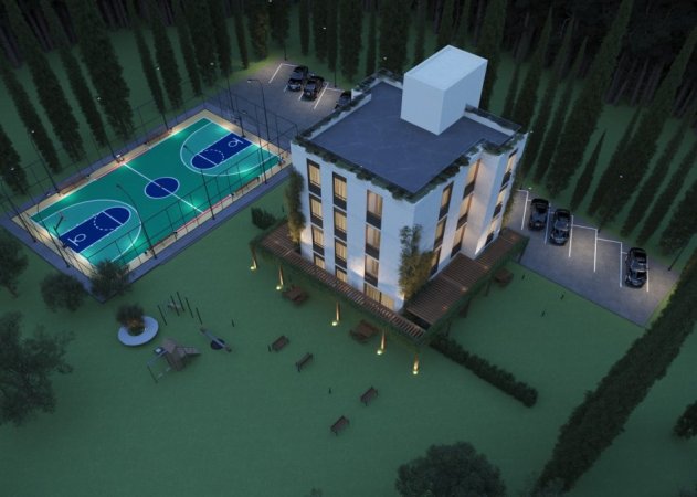 Shitet: 1+1 Himarë 📍 - (120.000 Eu) Sip : 46 m² & 100 m² Oborr 🟢 Ne Perfundim Suvatimesh & Sistem Kapot (5 min larg Detit) 🌊