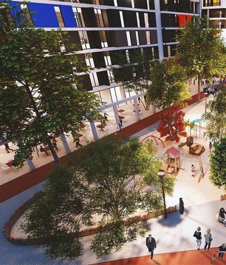 Tirane, shitet apartament 1+1+Ballkon Kati 4, 67 m² 69.584 € (Univers City QTU)