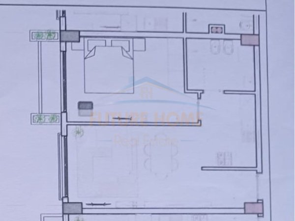 Golem, shitet apartament 1+1 , 57 m² 57.000 € (Durres)