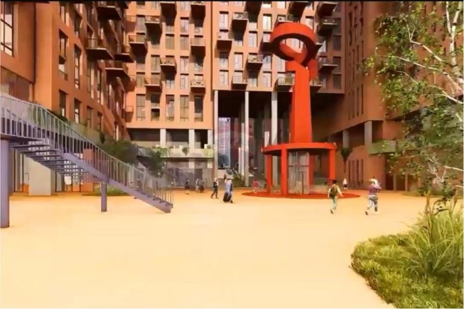 Tirane, shitet apartament 1+1+Ballkon Kati 7, 75 m² 105.000 € (Arkitekt Sinani)