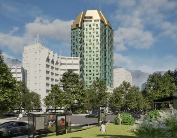 Tirane, shitet apartament 1+1 Kati 14, 75 m² 240.960 € (Pazari i Ri)