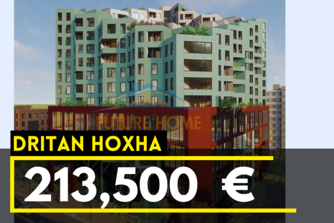Shitet – Apartament 2+1 Colonnade Building, Rruga Dritan Hoxha – 213,500 €