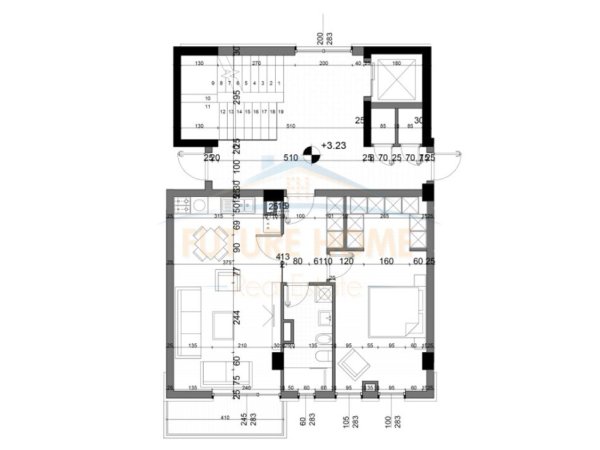 Shitet, Apartament 1+1, Tulipan Residence, Mjull Bathore