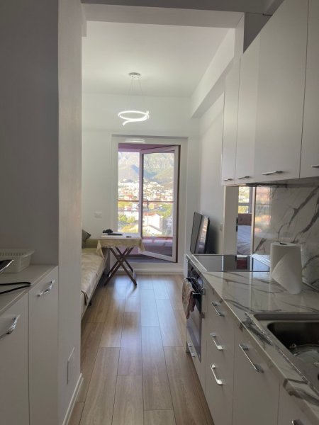 Tirane, jepet me qera apartament 1+1+Ballkon Kati 7, 50 m² 380 € (Mangalem , Ali Dem)