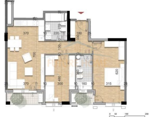 Tirane, shitet apartament 2+1 Kati 10, 112 m² 17.830.400 € 