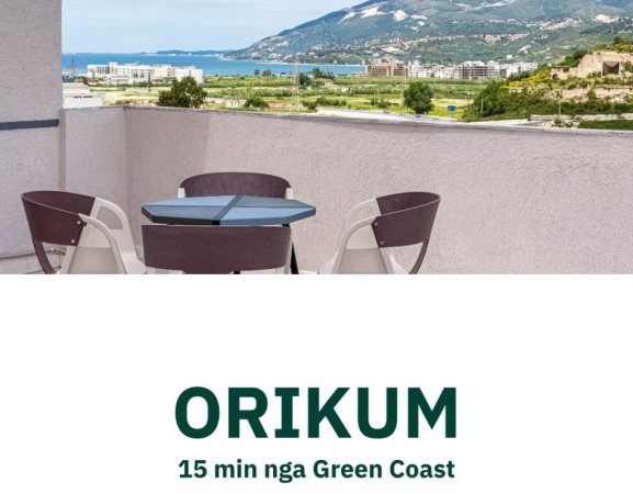 SHITET: Penthouse Perfekt Ne ORIKUM Qender📍 (15 min nga Green Coast 🌊) 3+1+2wc+Verande Gjigande S: 250m2 🌟 198,800€