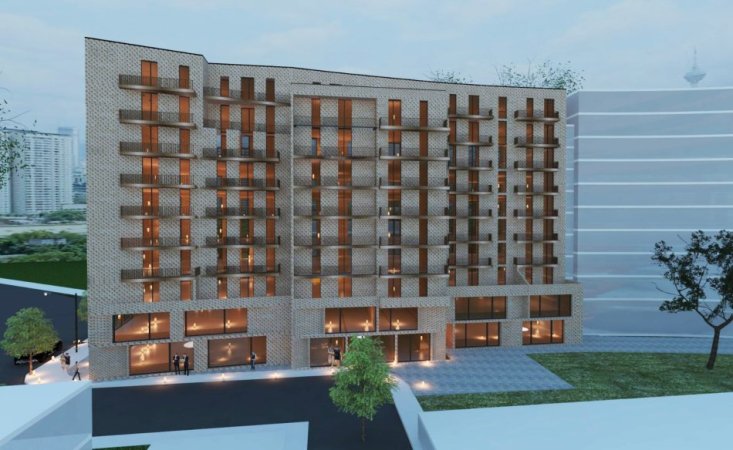Tirane, shes apartament 1+1+Ballkon Kati 9, 73 m² 109.649 €
