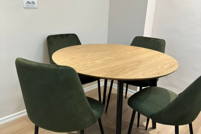 Tirane, jepet me qera apartament 1+1 Kati 3, 65 m² 470 € (hamdi pepa)