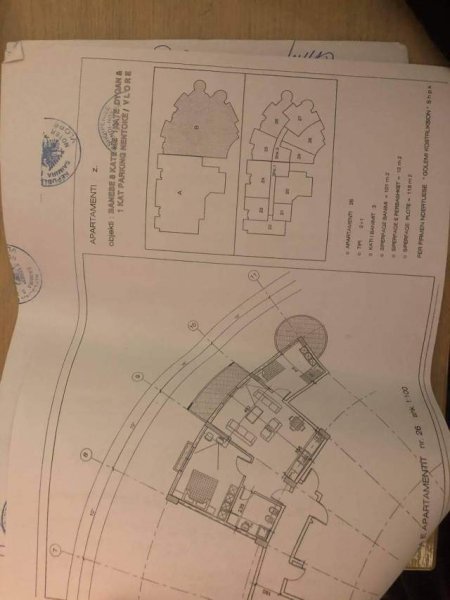 Vlore, shes apartament 2+1+BLK Kati 3, 113 m² 85.000 Euro (VLORE , QENDER)