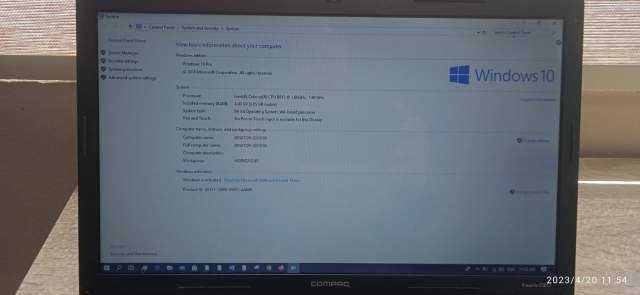 Tirane, shes Laptop compaq Presario CQ57  6000 Leke