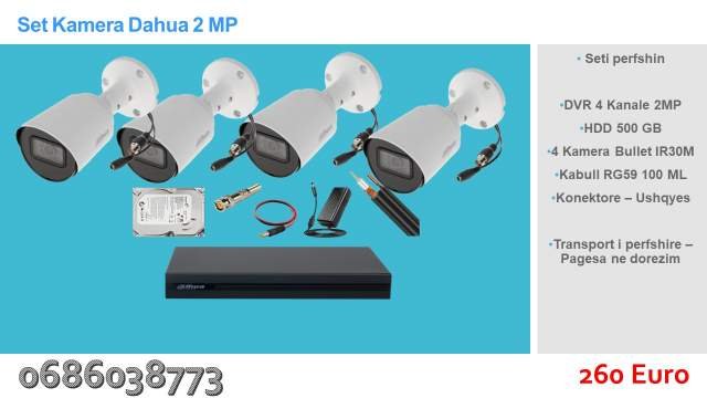 Set kamera Mini Bullet 260 Euro
