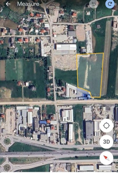Tirane, Vore shitet toke siperfaqe 5000 - 15000m2