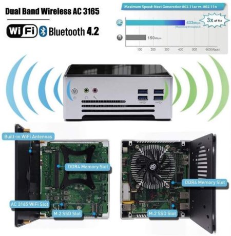 Okazion,  PC Intel-nuc i7g10 690 Euro