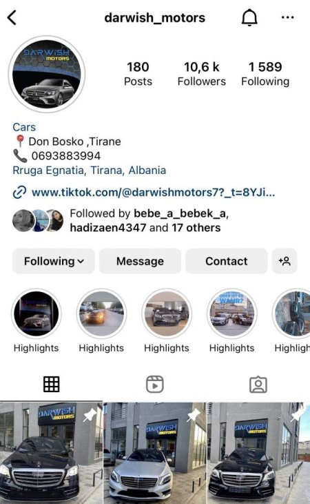 Tirane, shitet makine Mercedes-Benz C-class 220 Viti 2016, 19.900 Euro