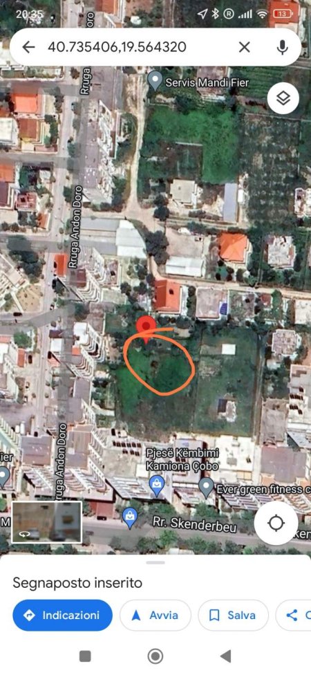 Fier, shes truall 700 m² 8.000.000 Leke (Afër me etc)