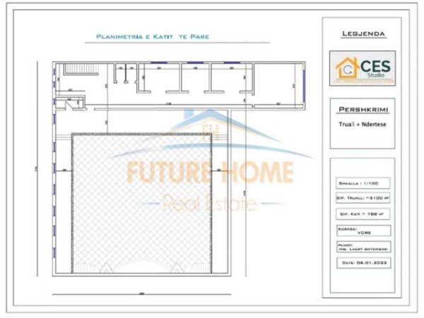 Tirane, shes truall 5.140 m² 1 Euro (ruga tiran dures)