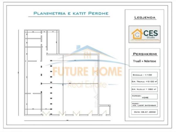 Tirane, shes truall 5.140 m² 1 Euro (ruga tiran dures)