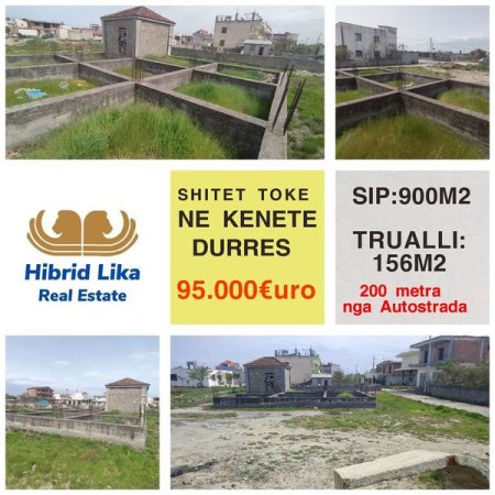 Durres, shes toke 900 m² 95.000 Euro (Kenete Durres)