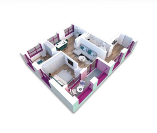 Tirane, shes apartament 2+1+BLK Kati 6, 94 m² 84.000 Euro (Rruga Pasho Hysa)
