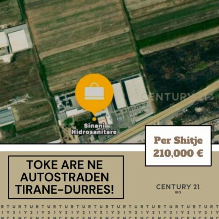 Tirane, shes 7.000 m² 250.000 Euro (autostrada tirane durres)
