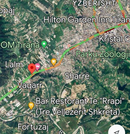 Shitet toke 3750 m2 me 2 objekte Biznesi, prane FNSH ne Vaqarr,  500.000 euro (TRS-15383446)