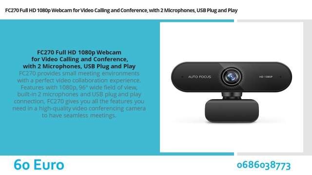 Web Camera 60 Euro