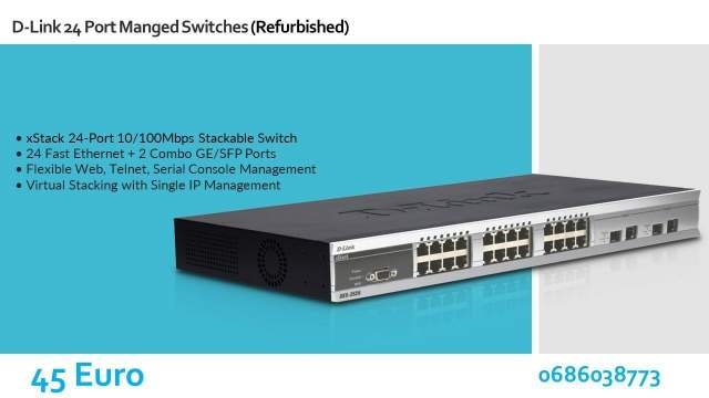 Switch 24 Porta Managed