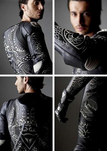 Shitet kostum motorri sportiv I gjithë lekure i firmes Dainese oferte