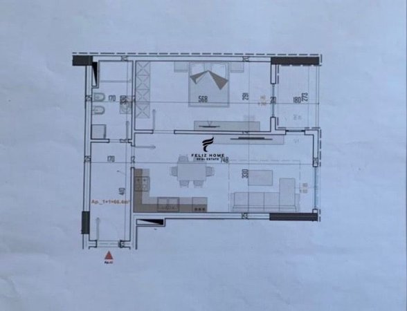 SHITET APARTAMENT,BULEVARDI I RI,83.100 EURO.