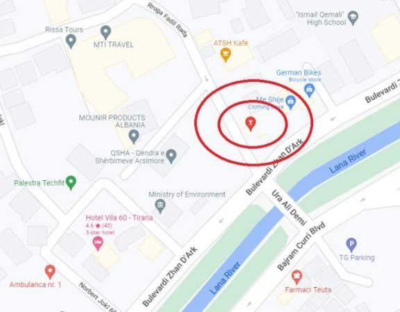 Tirane, shes dyqan Kati 0, 40 m² 160.000 Euro (Rruga "Fadil Rada", pranë ish-ATSH-së)