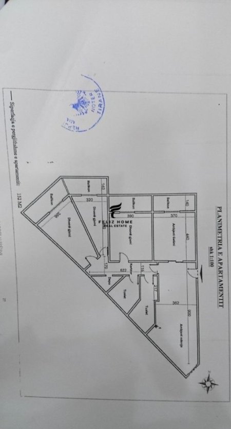 Tirane, shitet apartament 1+1, Kati 3, 152 m2 205,000 € (KODRA E DIELLIT)