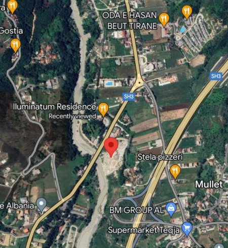 Tirane, jepet me qera truall , , 25,000 m2 (mullet)