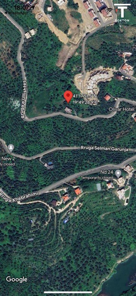Tirane, shitet toke , pranë Hotel Radisson , 1,500 m² 550,000 € (Liqeni i Thate) TT 748